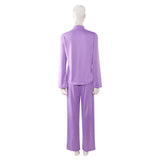 Ann Droid Linda Women Purple Nurse Uniform Cosplay Costume Outfit Halloween Carnival Suit
