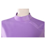 Ann Droid Linda Women Purple Nurse Uniform Cosplay Costume Outfit Halloween Carnival Suit