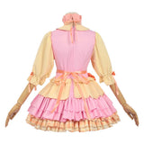 Anya Forger Women Pink Dress Cosplay Costume Outfit Halloween Carnival Suit