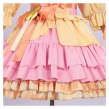 Anya Forger Women Pink Dress Cosplay Costume Outfit Halloween Carnival Suit