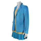 Ao no Hako Kano Chinatsu Women Blue Outfit Cosplay Costume Outfit Halloween Carnival Suit