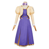 Apocalypse Hotel Yachiyo Women Purple Outft Cosplay Costume Outfits Halloween Carnival Suit
