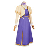 Apocalypse Hotel Yachiyo Women Purple Outift Cosplay Costume Outfits Halloween Carnival Suit
