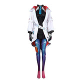 Arcane: League of Legends Season 2 (2024) Aurora Women White Full Set Outfit Cosplay Costume