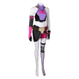 Arcane: League of Legends Season 2 (2024) Jinx Women Purple Outfit Cosplay Costume Outfits Halloween Carnival Suit