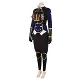 Arcane: League of Legends Season 2 (2024) Maddie Nolan Women Blue Set Outfit Cosplay Costume