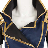 Arcane: League of Legends Season 2 (2024) Vi The Piltover Enforce Women Blue Outfit Cosplay Costume