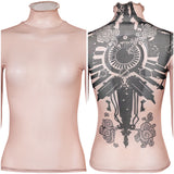 Arcane: League of Legends Season 2 (2024) Vi Women Printed Tattoo Top Cosplay Costume