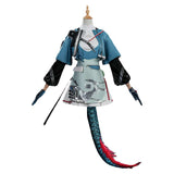 Arknights Chen Qianyu Women Outfit Cosplay Costume Outfit Halloween Carnival Suit