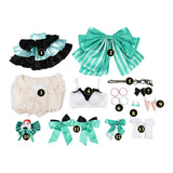 Arknights Haruka Women Green Dress Cosplay Costume Outfit Halloween Carnival Suit