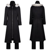 Atsushi Nakajima Black Overcoat Cosplay Costume Outfit Halloween Carnival Suit