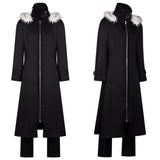 Atsushi Nakajima Black Overcoat Cosplay Costume Outfit Halloween Carnival Suit