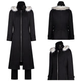 Atsushi Nakajima Black Overcoat Cosplay Costume Outfit Halloween Carnival Suit