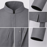Austin Powers Dr. Evil Gray Outfit Cosplay Costume Outfit Halloween Carnival Suit