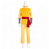 Avatar Aang Yellow Outfit Cosplay Costume Outfit Halloween Carnival Suit
