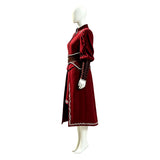Avatar Azula Women Red Outfit Cosplay Costume Outfit Halloween Carnival Suit