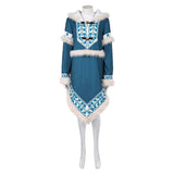 Avatar: The Last Airbender Katara Women Blue Outfit Cosplay Costume Outfit Halloween Carnival Suit