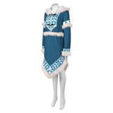 Avatar: The Last Airbender Katara Women Blue Outfit Cosplay Costume Outfit Halloween Carnival Suit