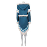 Avatar: The Last Airbender Katara Women Blue Outfit Cosplay Costume Outfit Halloween Carnival Suit