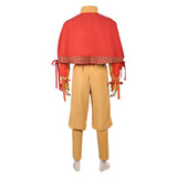 Avatar: The Last Airbender Season 2 Aang Brown Outfit Cosplay Costume Outfit Halloween Carnival Suit