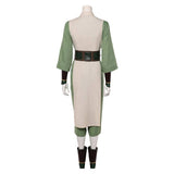 Avatar: The Last Airbender Season 2 Toph Beifong Women White Outfit Cosplay Costume Outfit Halloween Carnival Suit