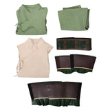 Avatar: The Last Airbender Season 2 Toph Beifong Women White Outfit Cosplay Costume Outfit Halloween Carnival Suit
