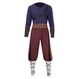 Avatar: The Last Airbender Season 2 Zuko Purple Training Outfit Cosplay Costume Outfit Halloween Carnival Suit