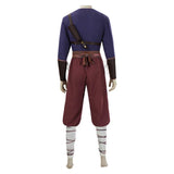 Avatar: The Last Airbender Season 2 Zuko Purple Training Outfit Cosplay Costume Outfit Halloween Carnival Suit