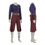 Avatar: The Last Airbender Season 2 Zuko Purple Training Outfit Cosplay Costume Outfit Halloween Carnival Suit