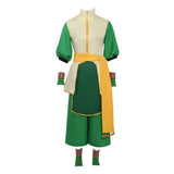 Avatar: The Last Airbender Toph Beifong Women Green Outfit Cosplay Costume Outfit Halloween Carnival Suit