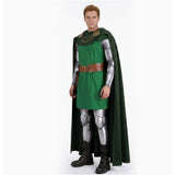 Avengers: Doomsday Doctor Doom Green Outfit Cosplay Costume Outfit Halloween Carnival Suit