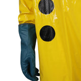 Backrooms M.E.G. Wanderer Yellow Protective Suit Cosplay Costume Outfit Halloween Carnival Suit
