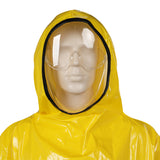 Backrooms M.E.G. Wanderer Yellow Protective Suit Cosplay Costume Outfit Halloween Carnival Suit