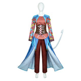 Baldur's Gate Alfira Women Blue Outfit Cosplay Costume Outfits Halloween Carnival Suit