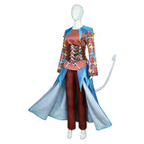 Baldur's Gate Alfira Women Blue Outfit Cosplay Costume Outfits Halloween Carnival Suit