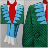 Baroque Green Suit Cosplay Costume Outfit Halloween Carnival Suit