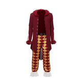 Bartolomeo Red Trench Coat Outfit Cosplay Costume Outfit Halloween Carnival Suit