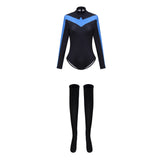 Batman Nightwing Women Bodysuit Cosplay Costume Outfit Halloween Carnival Suit