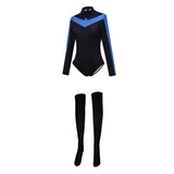 Batman Nightwing Women Bodysuit Cosplay Costume Outfit Halloween Carnival Suit
