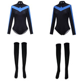 Batman Nightwing Women Bodysuit Cosplay Costume Outfit Halloween Carnival Suit