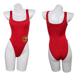 Baywatch C.J. Parker Women Red Swimsuit Cosplay Costume Outfit Halloween Carnival Suit
