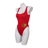 Baywatch C.J. Parker Women Red Swimsuit Cosplay Costume Outfit Halloween Carnival Suit