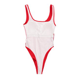Baywatch C.J. Parker Women Red Swimsuit Cosplay Costume Outfit Halloween Carnival Suit