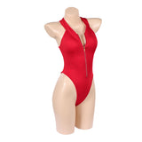 Baywatch Victoria Leeds Women Red Swimsuit Cosplay Costume Outfit Halloween Carnival Suit