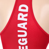 Baywatch Victoria Leeds Women Red Swimsuit Cosplay Costume Outfit Halloween Carnival Suit