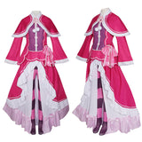 Beatrice Women Pink Outfit Cosplay Costume Outfit Halloween Carnival Suit