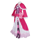 Beatrice Women Pink Outfit Cosplay Costume Outfit Halloween Carnival Suit