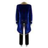 Beauty and the Beast The Beast Blue Outfit Cosplay Costume Outfit Halloween Carnival Suit