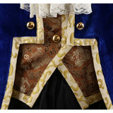 Beauty and the Beast The Beast Blue Outfit Cosplay Costume Outfit Halloween Carnival Suit