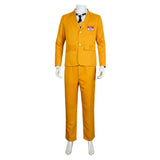 Beetlejuice 1989 Bob Shrinker Yellow Suit Cosplay Costume Outfits Halloween Carnival Suit